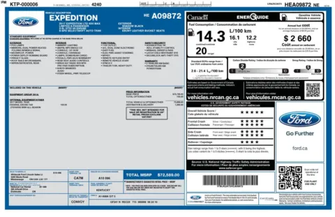 Photos of 2017 Ford Expedition EL Limited for sale in Plainwell, MI at Zeigler Ford of Plainwell