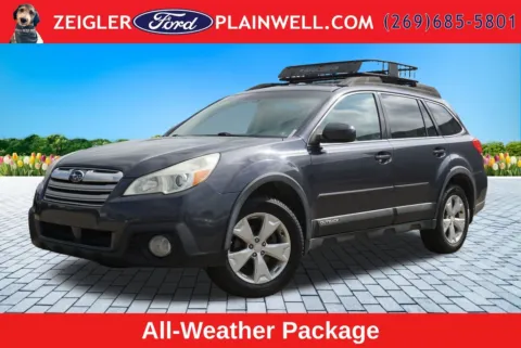Gray 2013 Subaru Outback 2.5i Premium for sale in Plainwell, MI