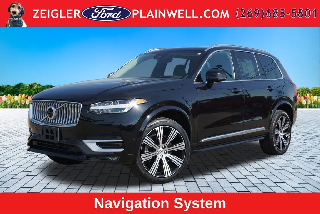 Black 2023 Volvo XC90 Ultimate for sale in Plainwell, MI