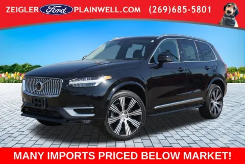 Black 2023 Volvo XC90 Ultimate for sale in Plainwell, MI