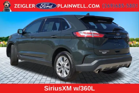 Another view of 2023 Ford Edge Titanium for sale in Plainwell, MI at Zeigler Ford of Plainwell