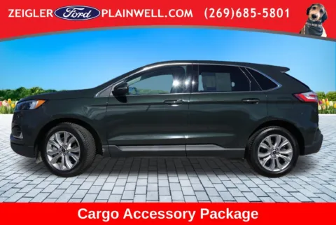 Photos of 2023 Ford Edge Titanium for sale in Plainwell, MI at Zeigler Ford of Plainwell