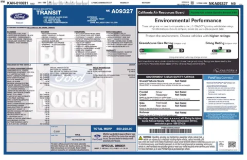 Photos of 2022 Ford Transit-250 for sale in Plainwell, MI at Zeigler Ford of Plainwell