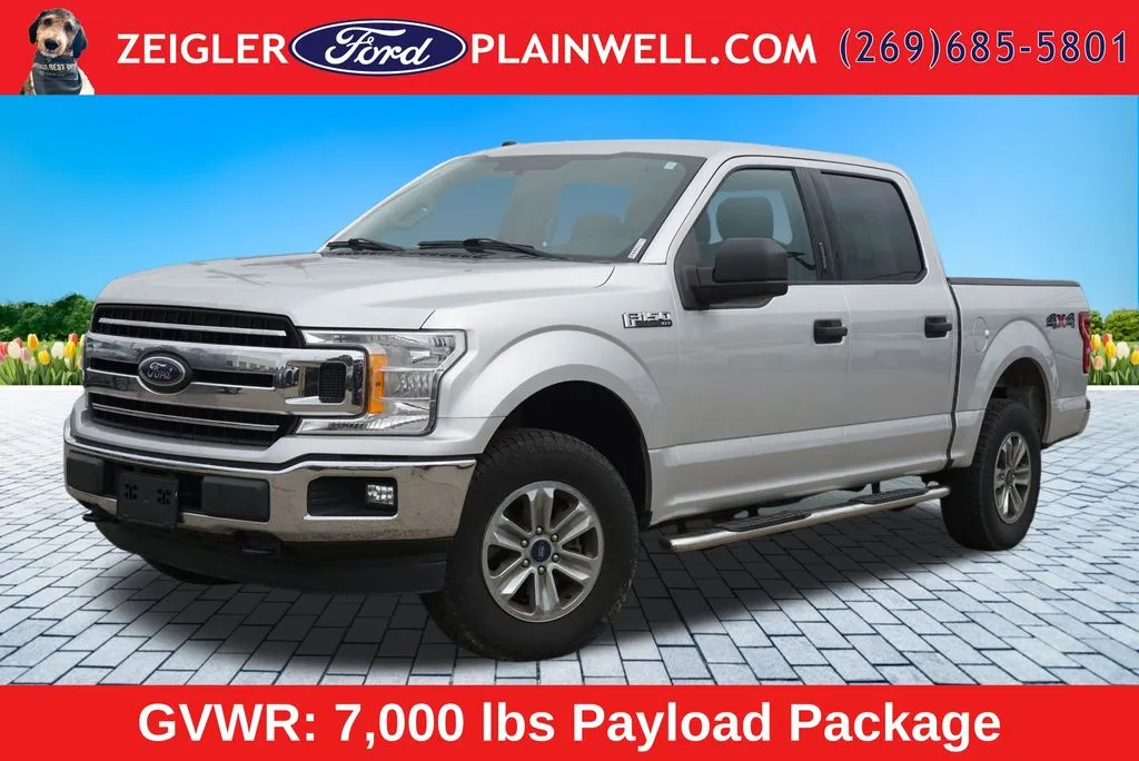 Silver 2018 Ford F-150 XLT for sale in Plainwell, MI