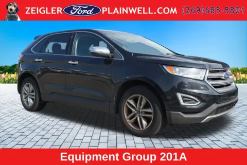 Black 2015 Ford Edge SEL for sale in Plainwell, MI