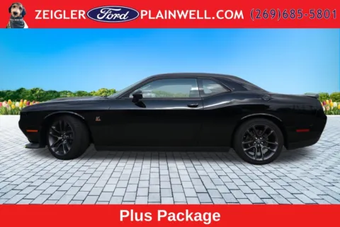 Photos of 2023 Dodge Challenger R/T Scat Pack for sale in Plainwell, MI at Zeigler Ford of Plainwell