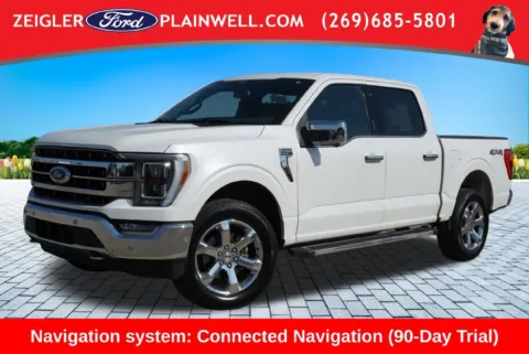 White 2021 Ford F-150 Lariat for sale in Plainwell, MI