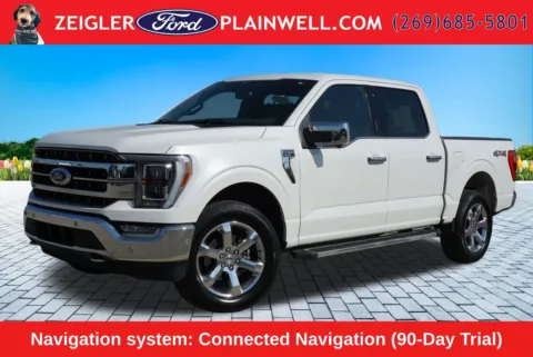 White 2021 Ford F-150 Lariat for sale in Plainwell, MI