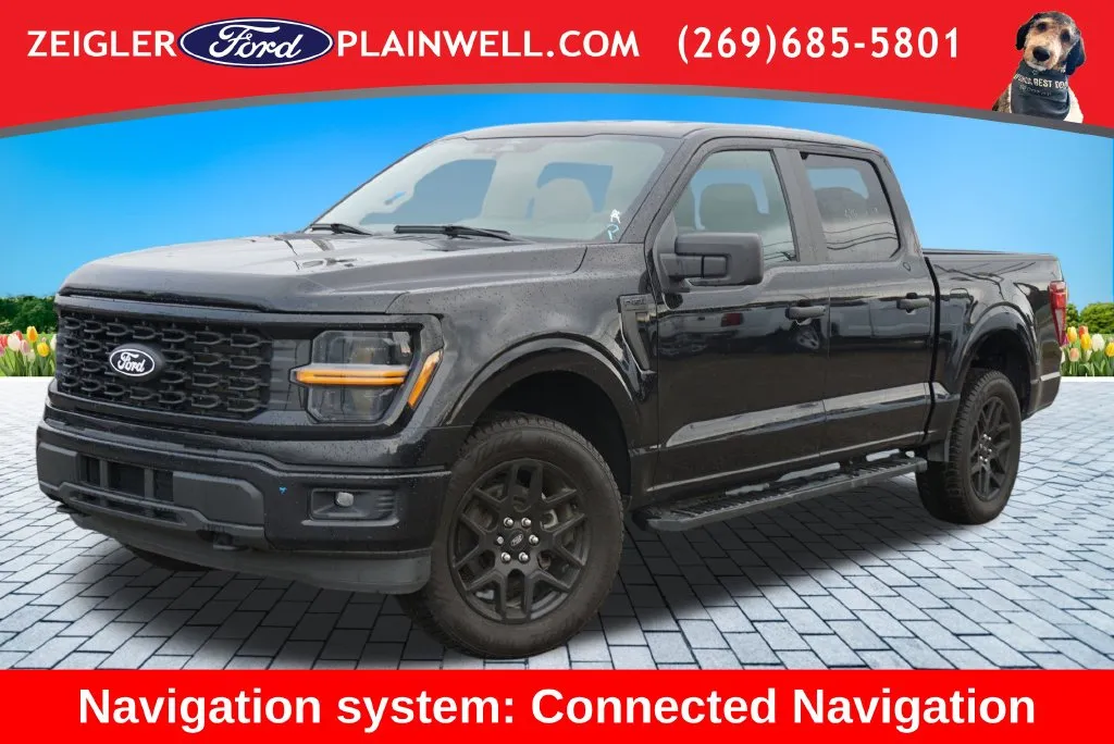 Black 2024 Ford F-150 STX for sale in Plainwell, MI