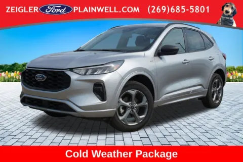 Silver 2024 Ford Escape ST-Line for sale in Plainwell, MI
