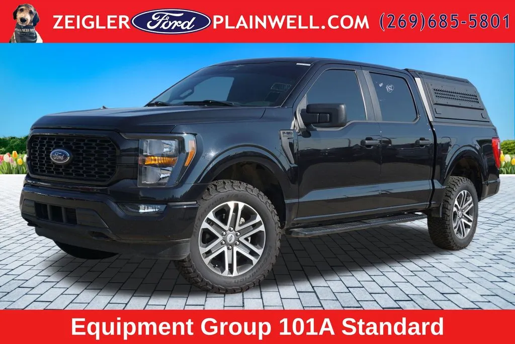 Black 2023 Ford F-150 XL for sale in Plainwell, MI