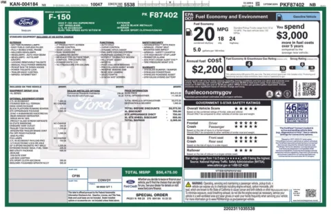 Photos of 2023 Ford F-150 XL for sale in Plainwell, MI at Zeigler Ford of Plainwell