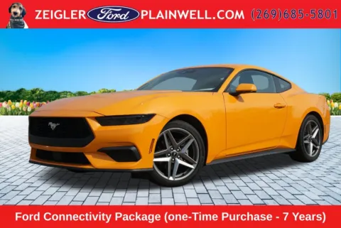 Orange 2026 Ford Mustang EcoBoost for sale in Plainwell, MI
