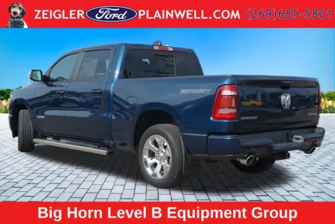 Another view of 2023 Ram 1500 Big Horn/Lone Star for sale in Plainwell, MI at Zeigler Ford of Plainwell