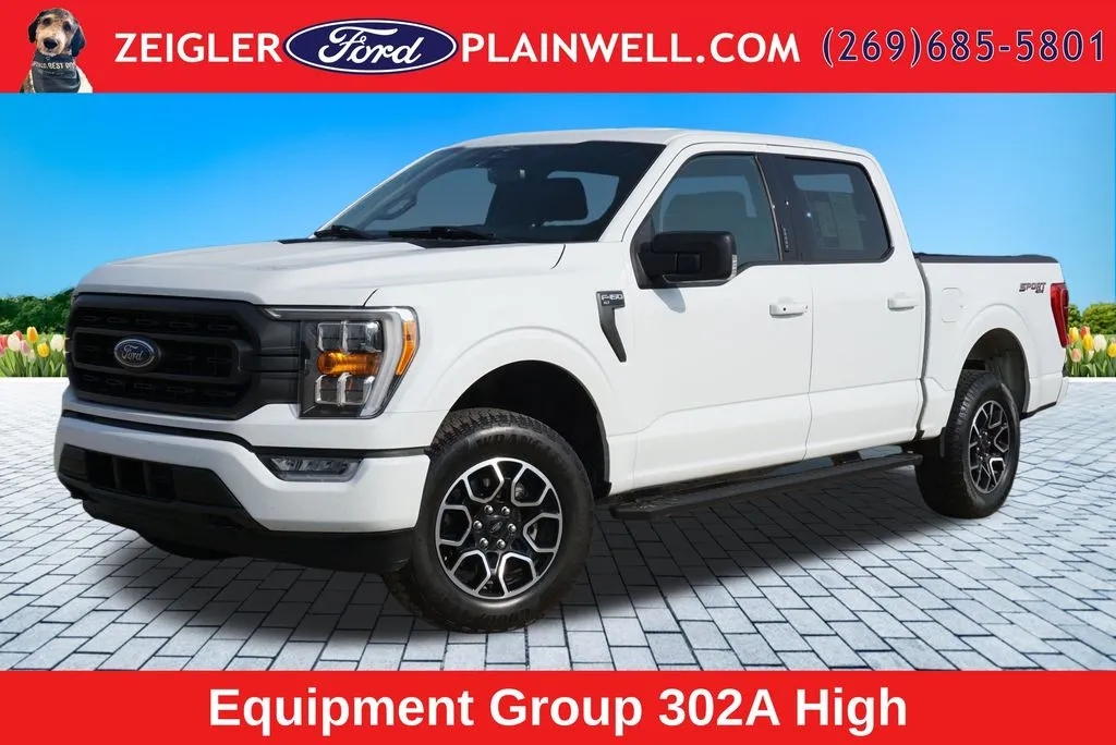 White 2023 Ford F-150 XLT for sale in Plainwell, MI