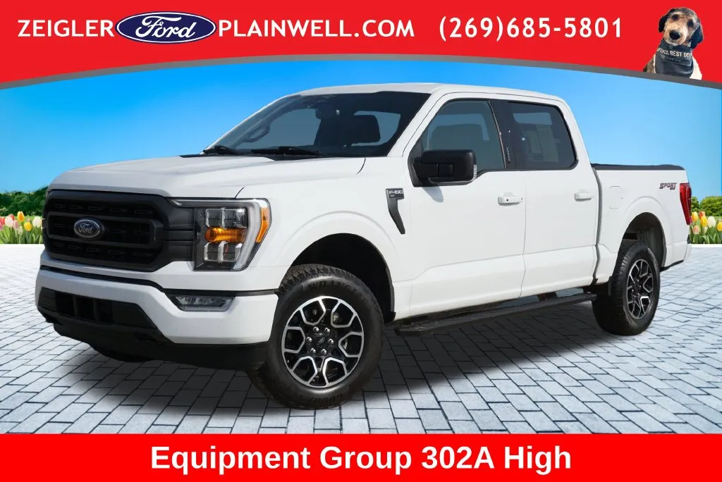White 2023 Ford F-150 XLT for sale in Plainwell, MI