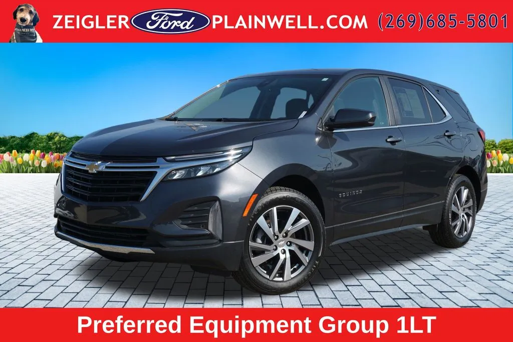Gray 2023 Chevrolet Equinox LT for sale in Plainwell, MI