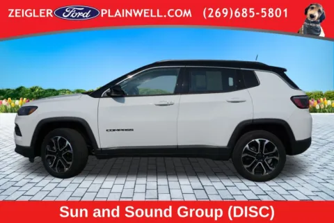 Photos of 2023 Jeep Compass Limited for sale in Plainwell, MI at Zeigler Ford of Plainwell