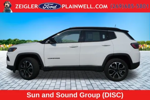 Photos of 2023 Jeep Compass Limited for sale in Plainwell, MI at Zeigler Ford of Plainwell