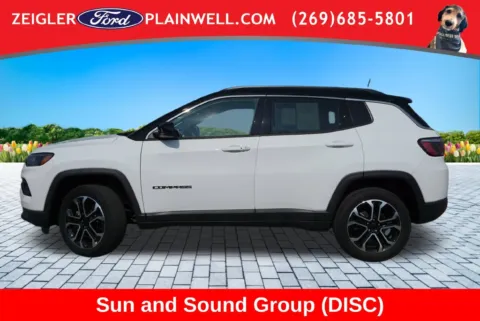 Photos of 2023 Jeep Compass Limited for sale in Plainwell, MI at Zeigler Ford of Plainwell