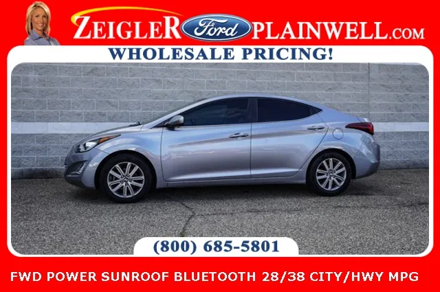 2015 Hyundai Elantra SE for sale in Plainwell, MI