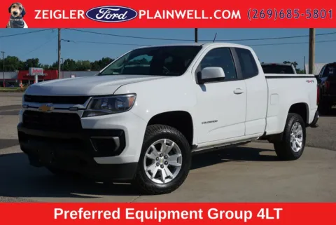 White 2022 Chevrolet Colorado LT for sale in Plainwell, MI