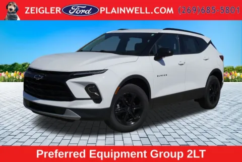 White 2024 Chevrolet Blazer LT for sale in Plainwell, MI