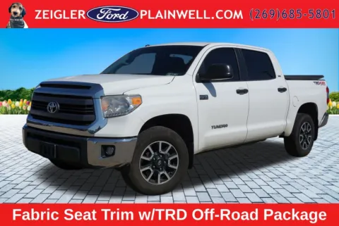 White 2015 Toyota Tundra SR5 for sale in Plainwell, MI