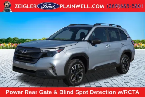 Silver 2025 Subaru Forester Premium for sale in Plainwell, MI