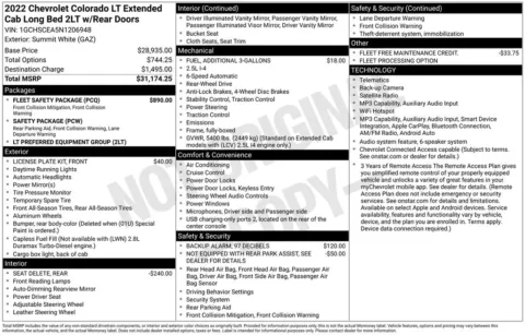Photos of 2022 Chevrolet Colorado LT for sale in Plainwell, MI at Zeigler Ford of Plainwell