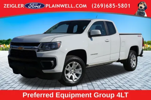 White 2022 Chevrolet Colorado LT for sale in Plainwell, MI
