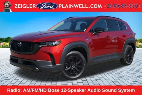 Red 2025 Mazda CX-50 Hybrid Premium for sale in Plainwell, MI