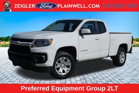 White 2022 Chevrolet Colorado LT for sale in Plainwell, MI