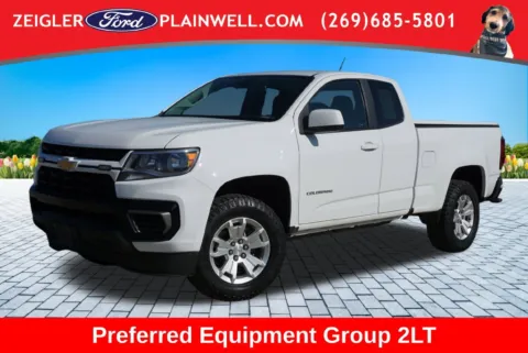 White 2022 Chevrolet Colorado LT for sale in Plainwell, MI