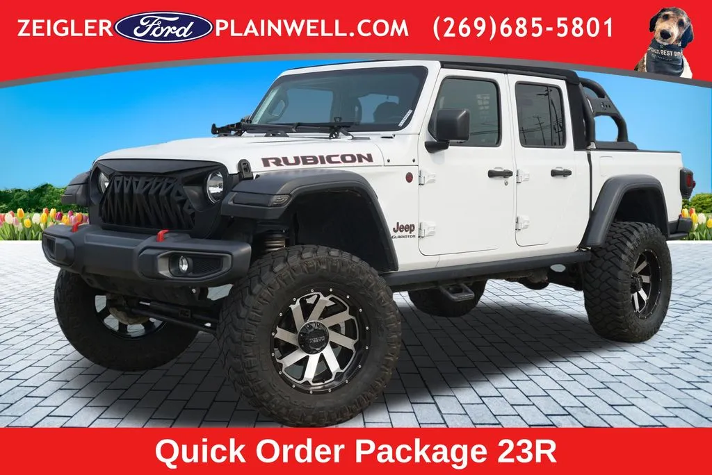 White 2020 Jeep Gladiator Rubicon for sale in Plainwell, MI