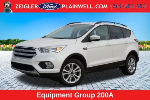 White 2018 Ford Escape SE for sale in Plainwell, MI