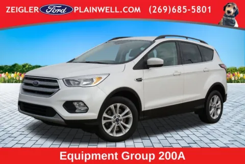 White 2018 Ford Escape SE for sale in Plainwell, MI