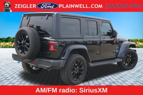More photos of 2023 Jeep Wrangler Sahara 4xe at Zeigler Ford of Plainwell, MI