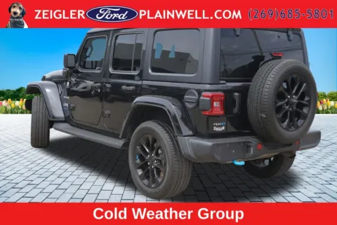 Another view of 2023 Jeep Wrangler Sahara 4xe for sale in Plainwell, MI at Zeigler Ford of Plainwell