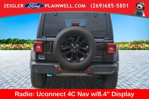 More photos of 2023 Jeep Wrangler Sahara 4xe at Zeigler Ford of Plainwell, MI