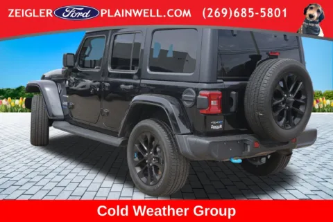 Another view of 2023 Jeep Wrangler Sahara 4xe for sale in Plainwell, MI at Zeigler Ford of Plainwell