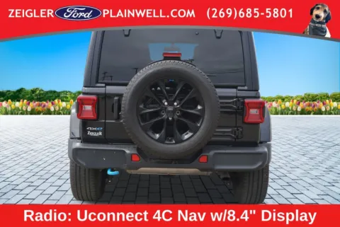 More photos of 2023 Jeep Wrangler Sahara 4xe at Zeigler Ford of Plainwell, MI