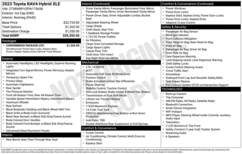 Photos of 2023 Toyota RAV4 Hybrid XLE for sale in Plainwell, MI at Zeigler Ford of Plainwell