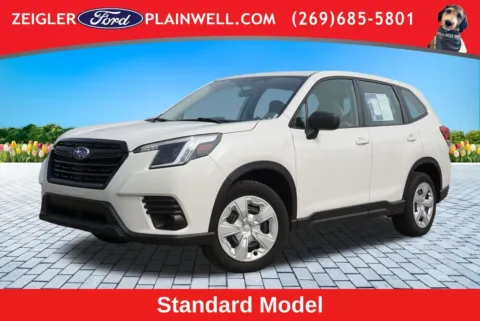 White 2022 Subaru Forester for sale in Plainwell, MI