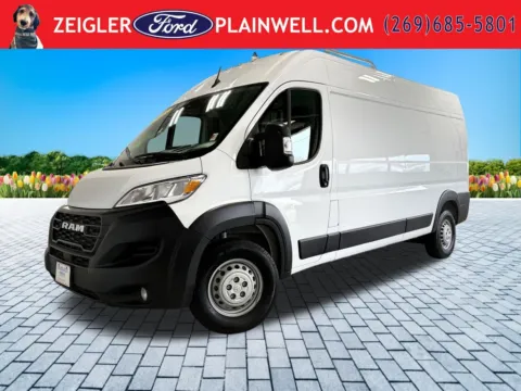 White 2025 Ram ProMaster 2500 High Roof for sale in Plainwell, MI