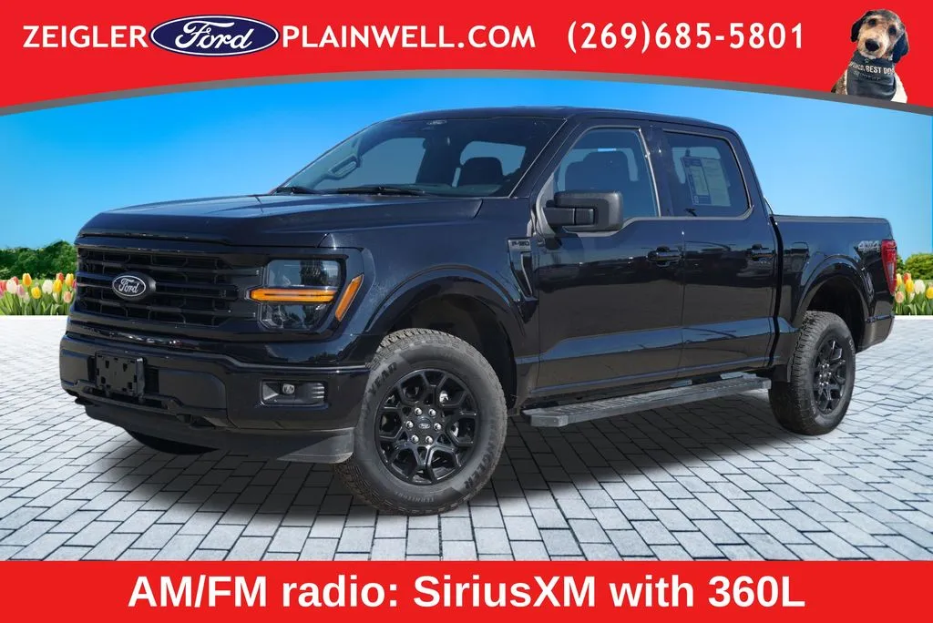 Black 2025 Ford F-150 XLT for sale in Plainwell, MI