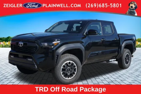 Black 2025 Toyota Tacoma TRD Off-Road for sale in Plainwell, MI