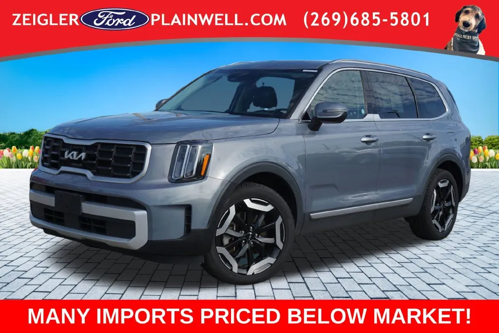Silver 2025 Kia Telluride S for sale in Plainwell, MI