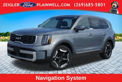 Silver 2025 Kia Telluride S for sale in Plainwell, MI