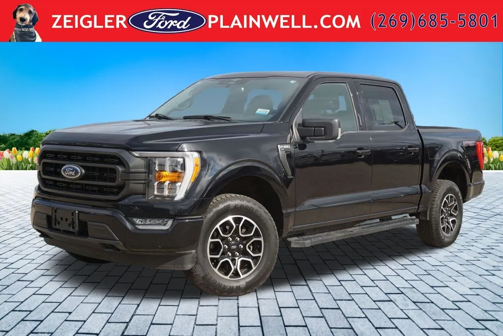 Black 2023 Ford F-150 XLT for sale in Plainwell, MI